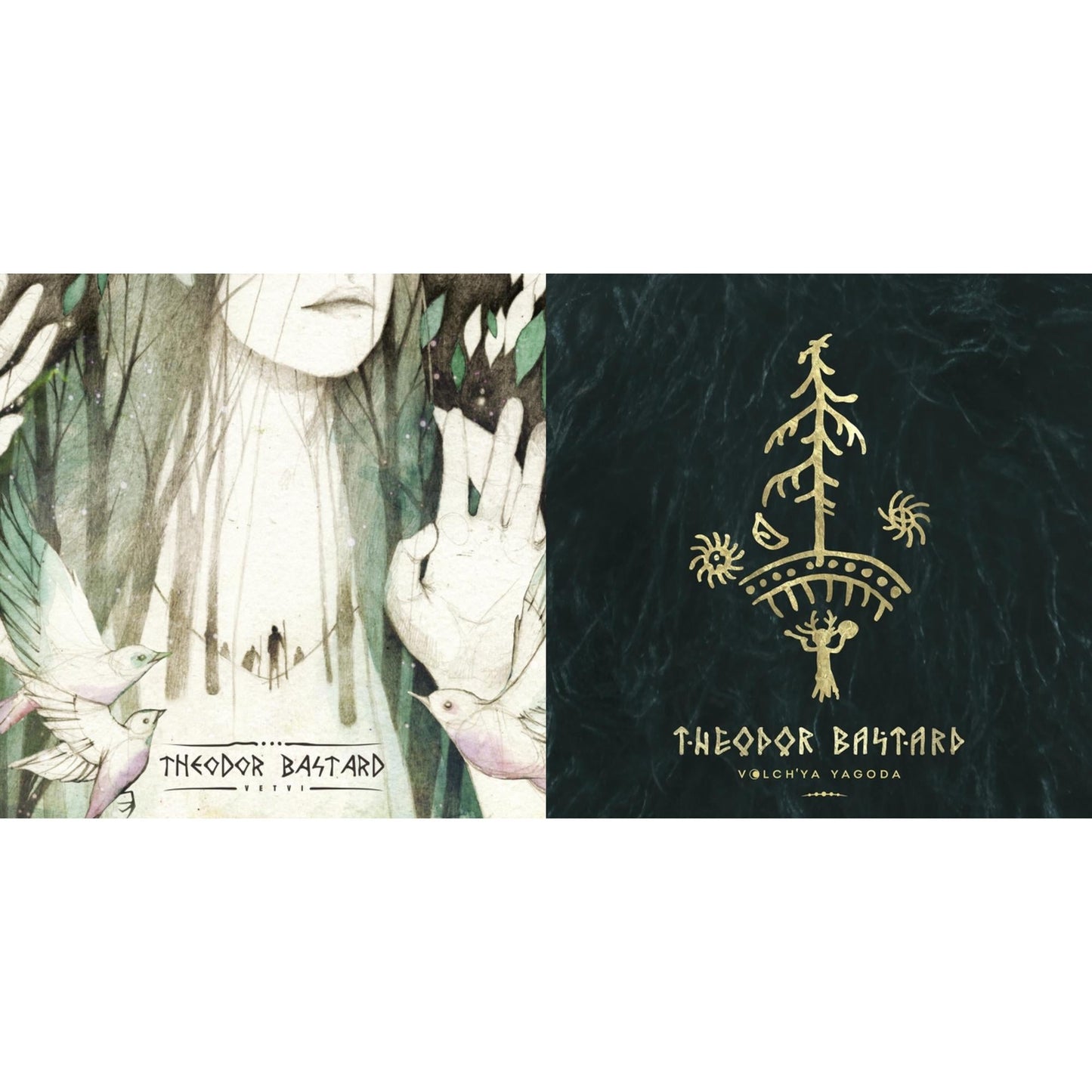 Theodor Bastard - Volch'ya Yagoda (180G) & Vetvi (Limited/Deluxe/180G) - LP Vinyl Bundle