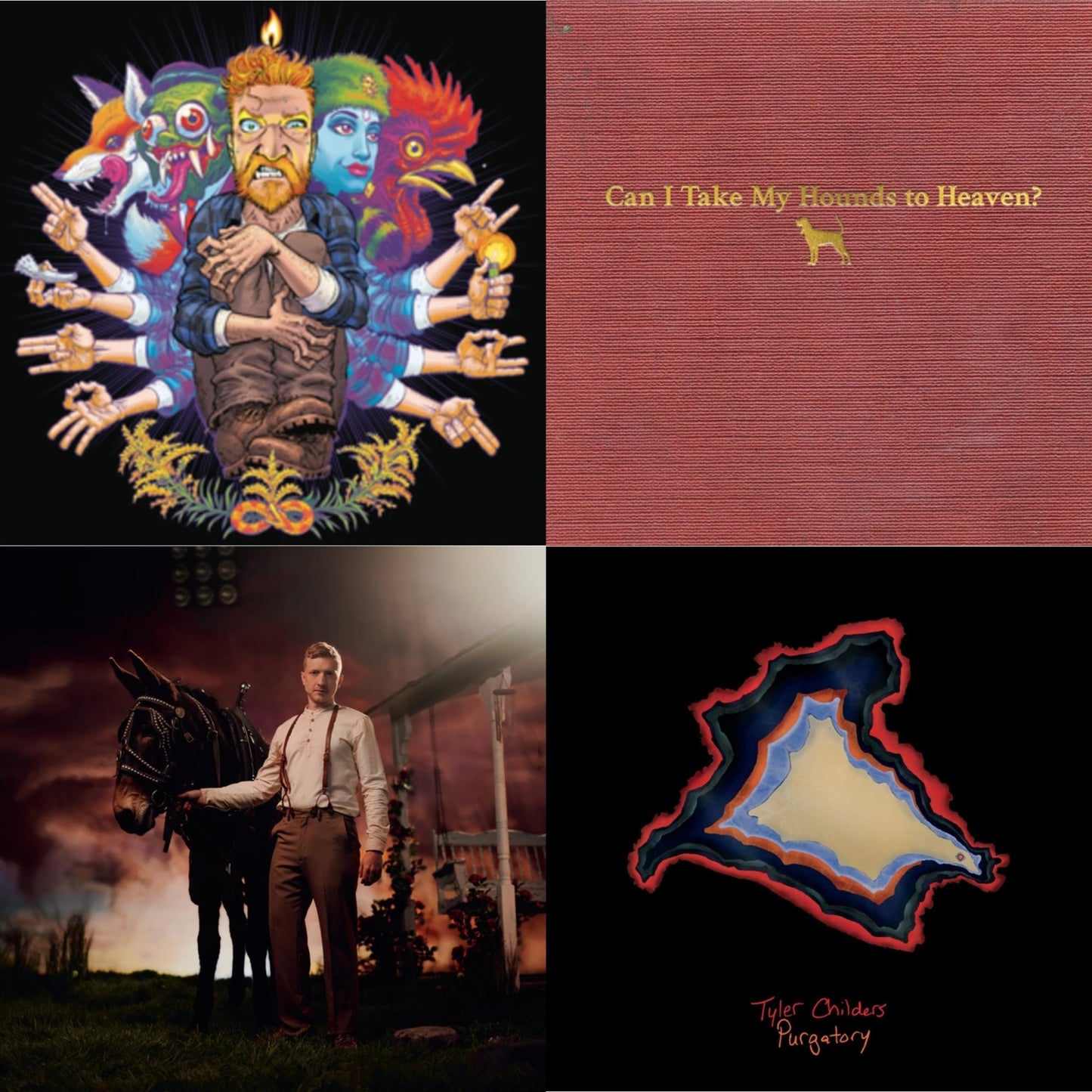 Tyler Childers - Country Squire & Can I Take My Hounds To Heaven? (3CD) & Rustin In The Rain & Purgatory