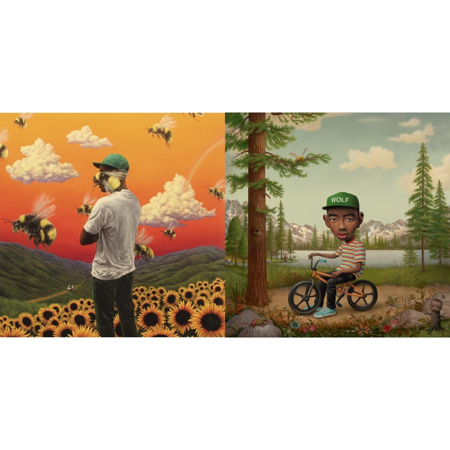 The Creator Tyler - Flower Boy (2LP/150G) & Wolf (X) (2LP/Hot Pink Vinyl)