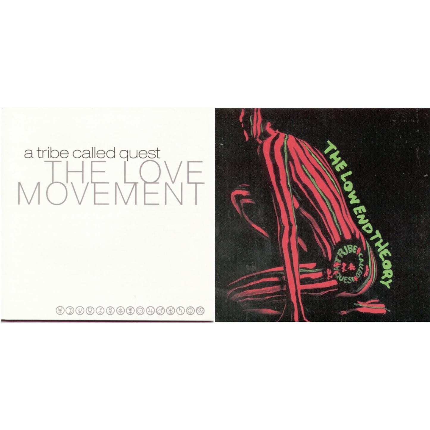 Tribe Called Quest - Low End Theory & Love Movement - CD Bundle