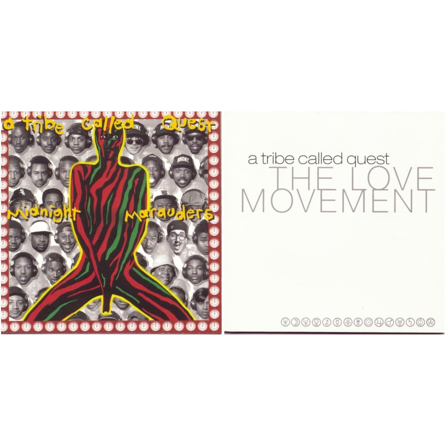Tribe Called Quest - Midnight Marauders & Love Movement - CD Bundle