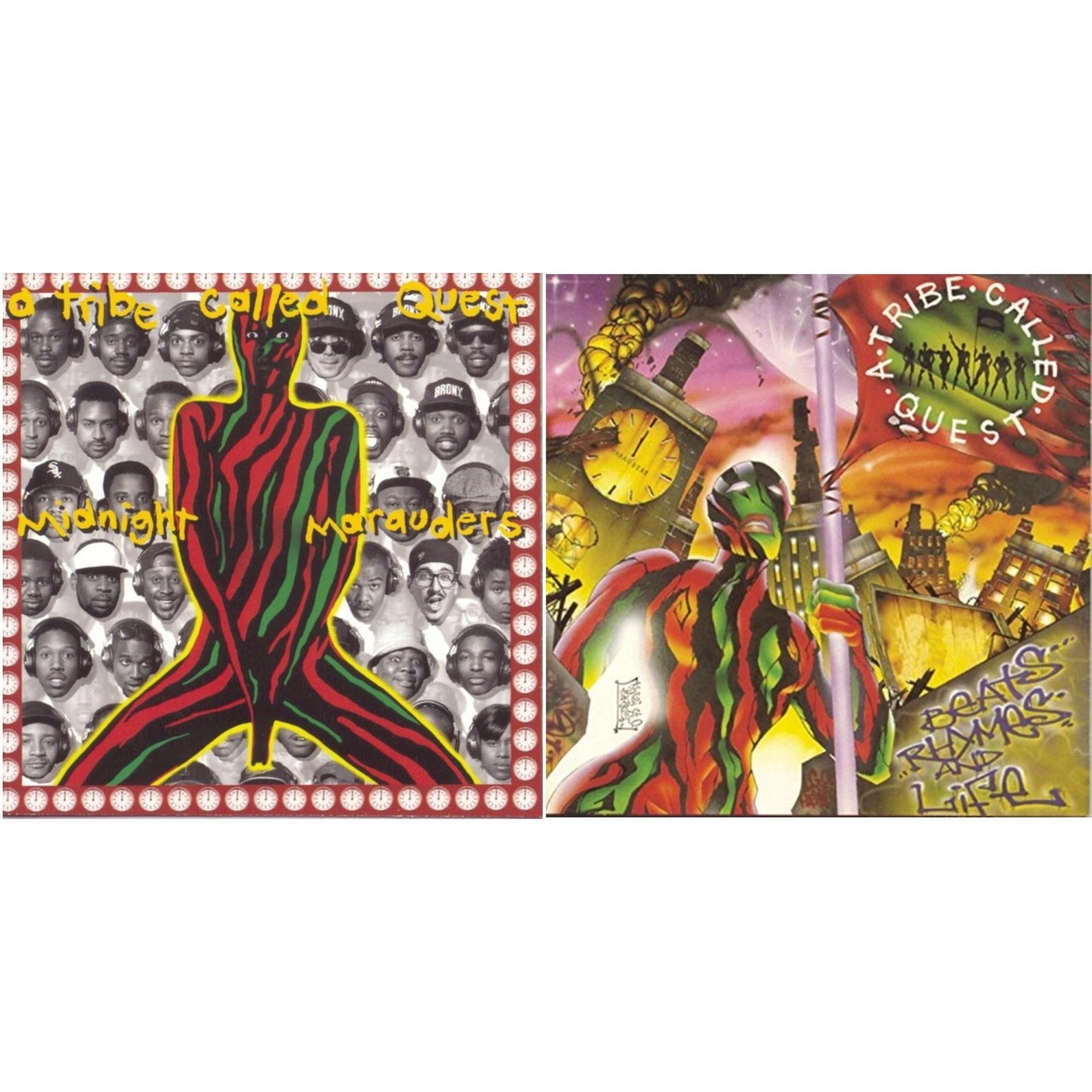 Tribe Called Quest - Midnight Marauders & Beats Rhymes & Life - CD Bundle