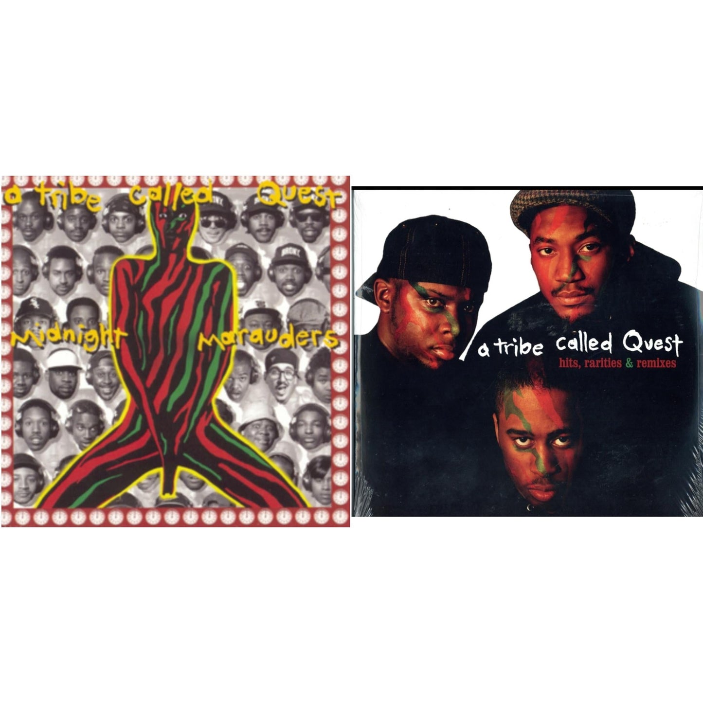 Tribe Called Quest - Midnight Marauders & Hits, Rarities & Remixes - LP Vinyl Bundle