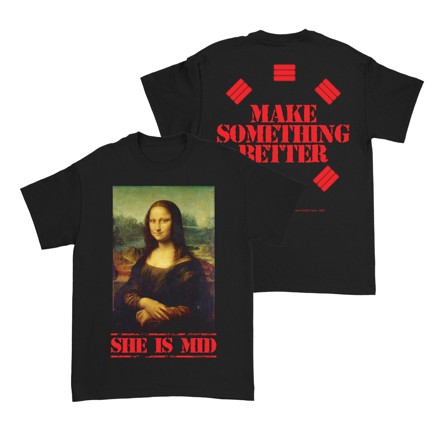The Callous Daoboys Mona Lisa Mens T Shirt