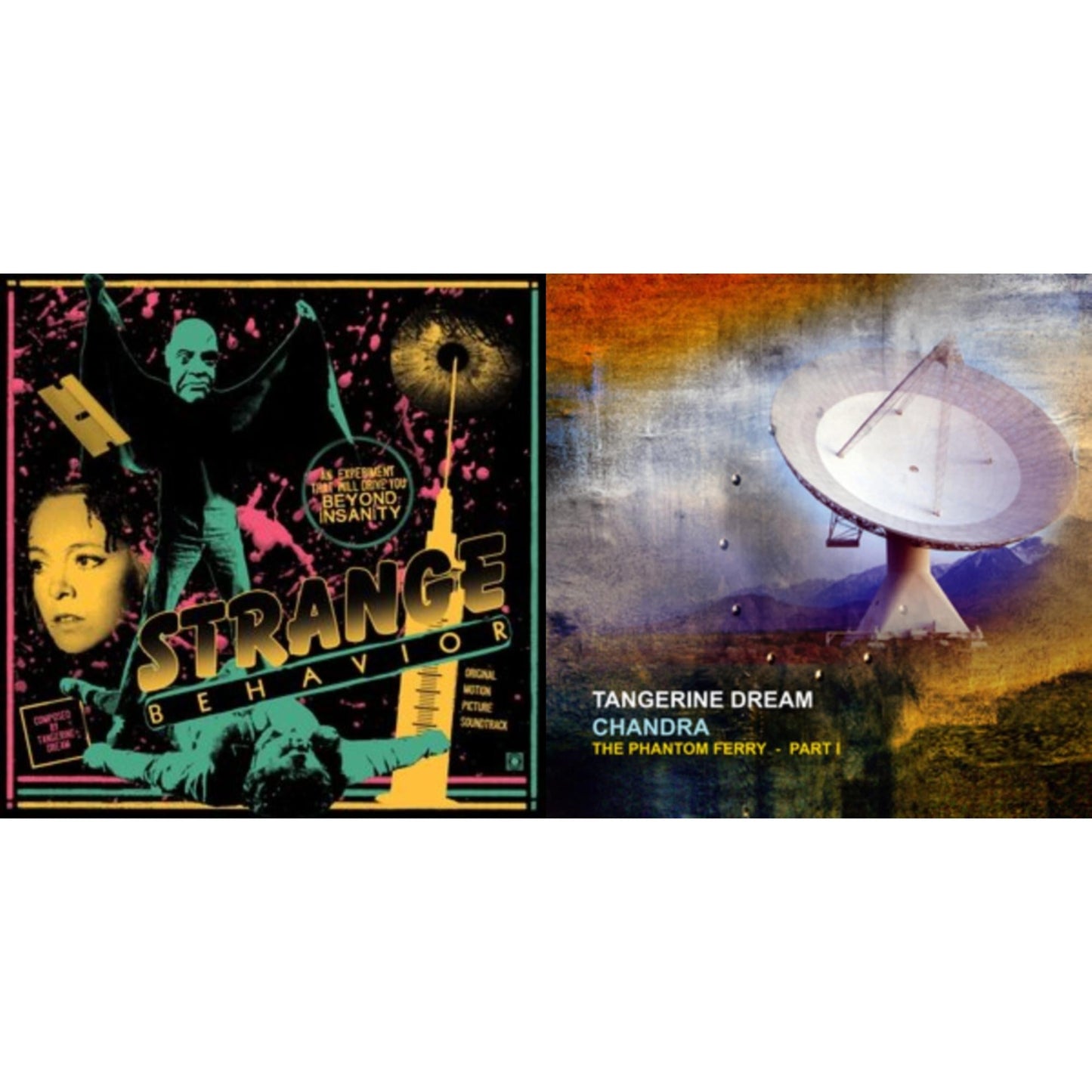 Tangerine Dream - Strange Behavior & Chandra : The Phantom Ferry - Pt 1 (2LP/140G/Gatefold)