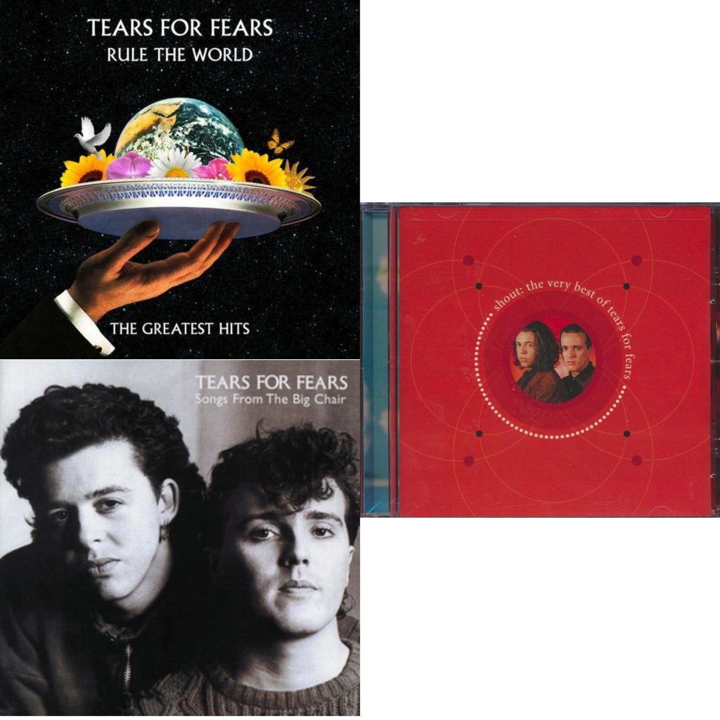 Tears For Fears - Rule The World & Songs From The Big Chair & Shout: Very Best Of Tears For Fears - CD Bundle