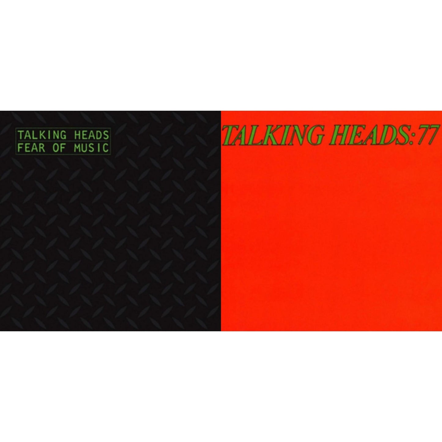Talking Heads - Fear Of Music & Talking Heads: 77 - LP Vinyl Bundle