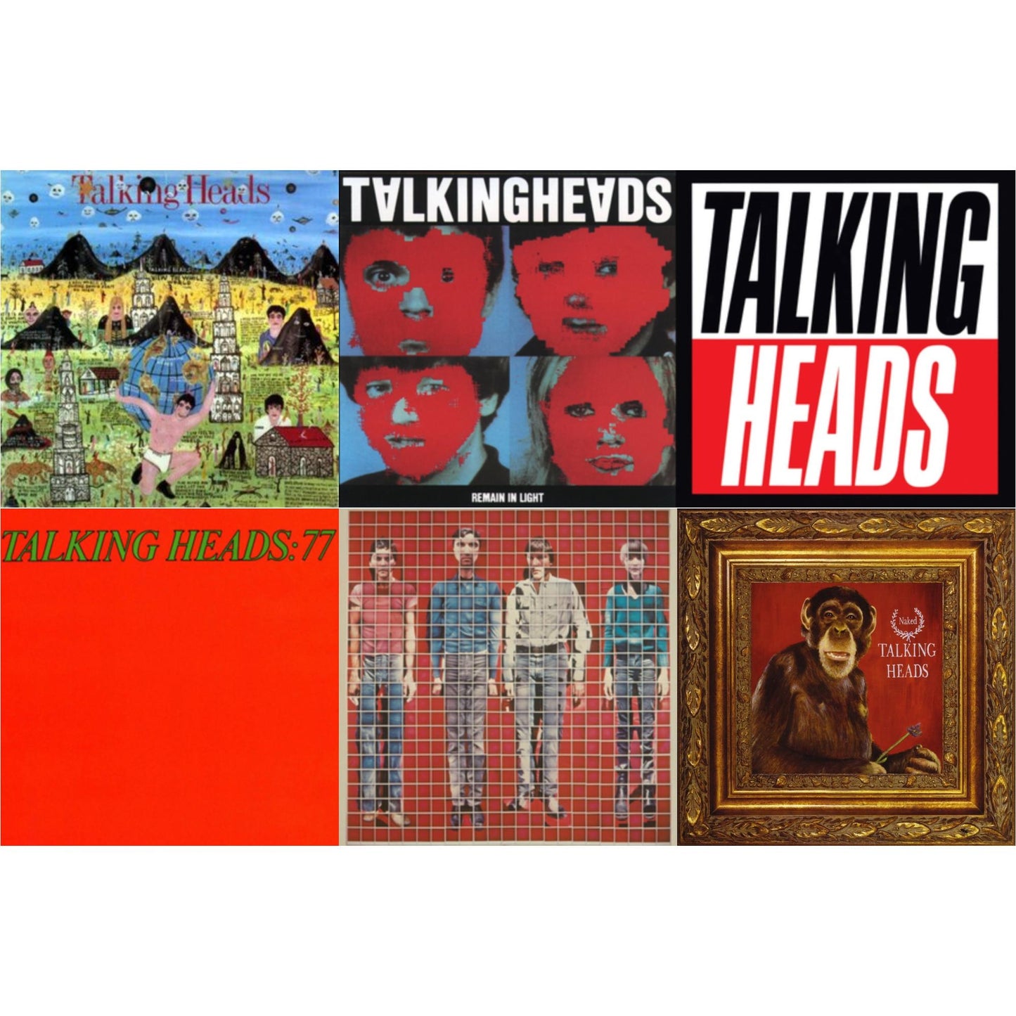 Talking Heads - Remain In Light & More Songs About Buildings & Food & Talking Heads: 77 & Little Creatures & Naked (Opaque Purple LP Vinyl) (Rocktober) & True Stories