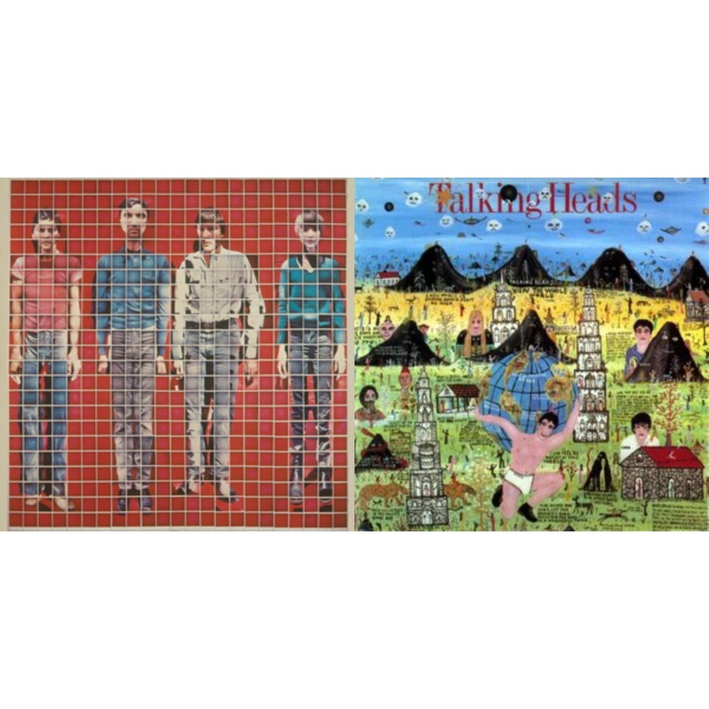 Talking Heads - More Songs About Buildings & Food & Little Creatures - LP Vinyl Bundle