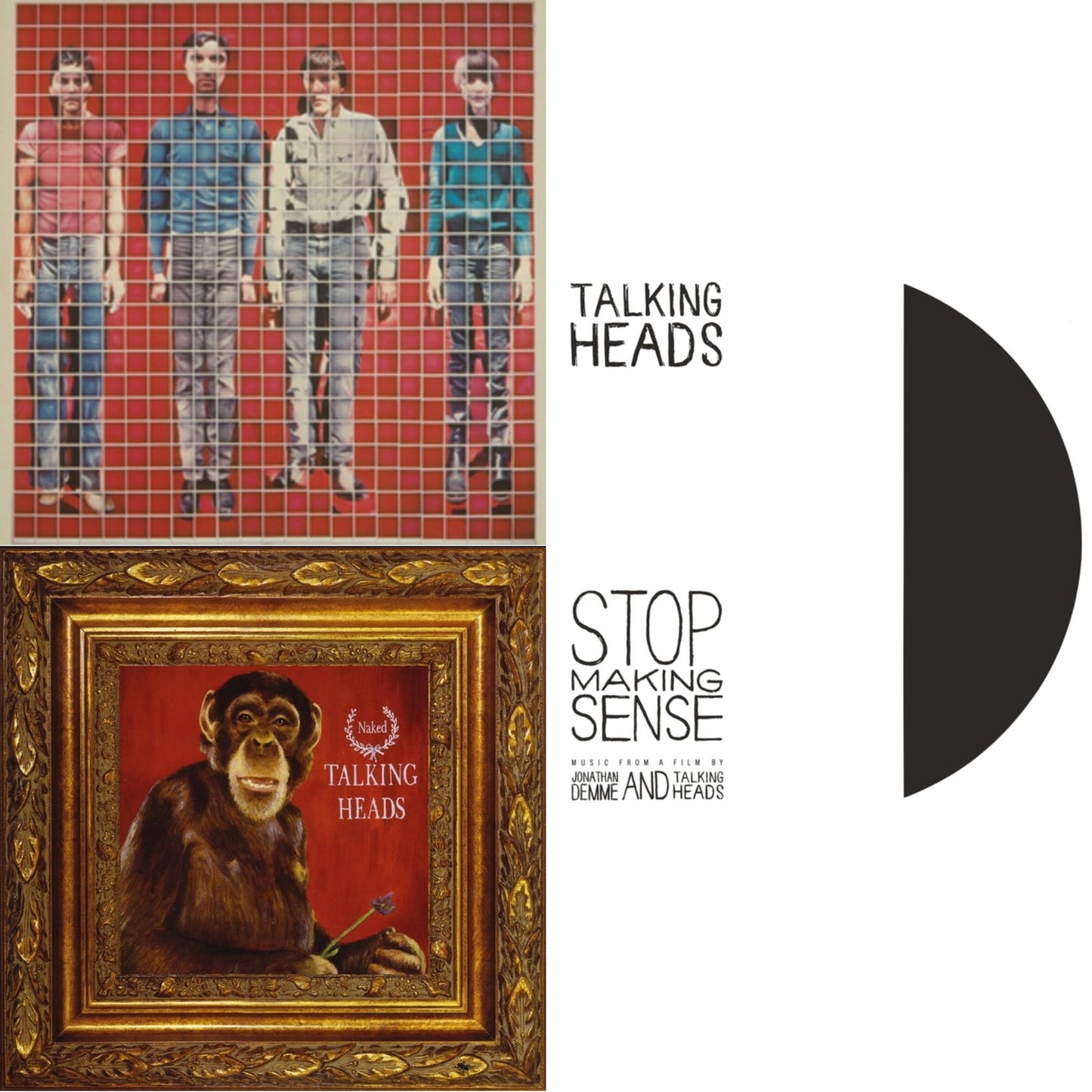 Talking Heads - More Songs About Buildings & Food & Naked (Opaque Purple LP Vinyl) (Rocktober) & Stop Making Sense (Deluxe/2LP)
