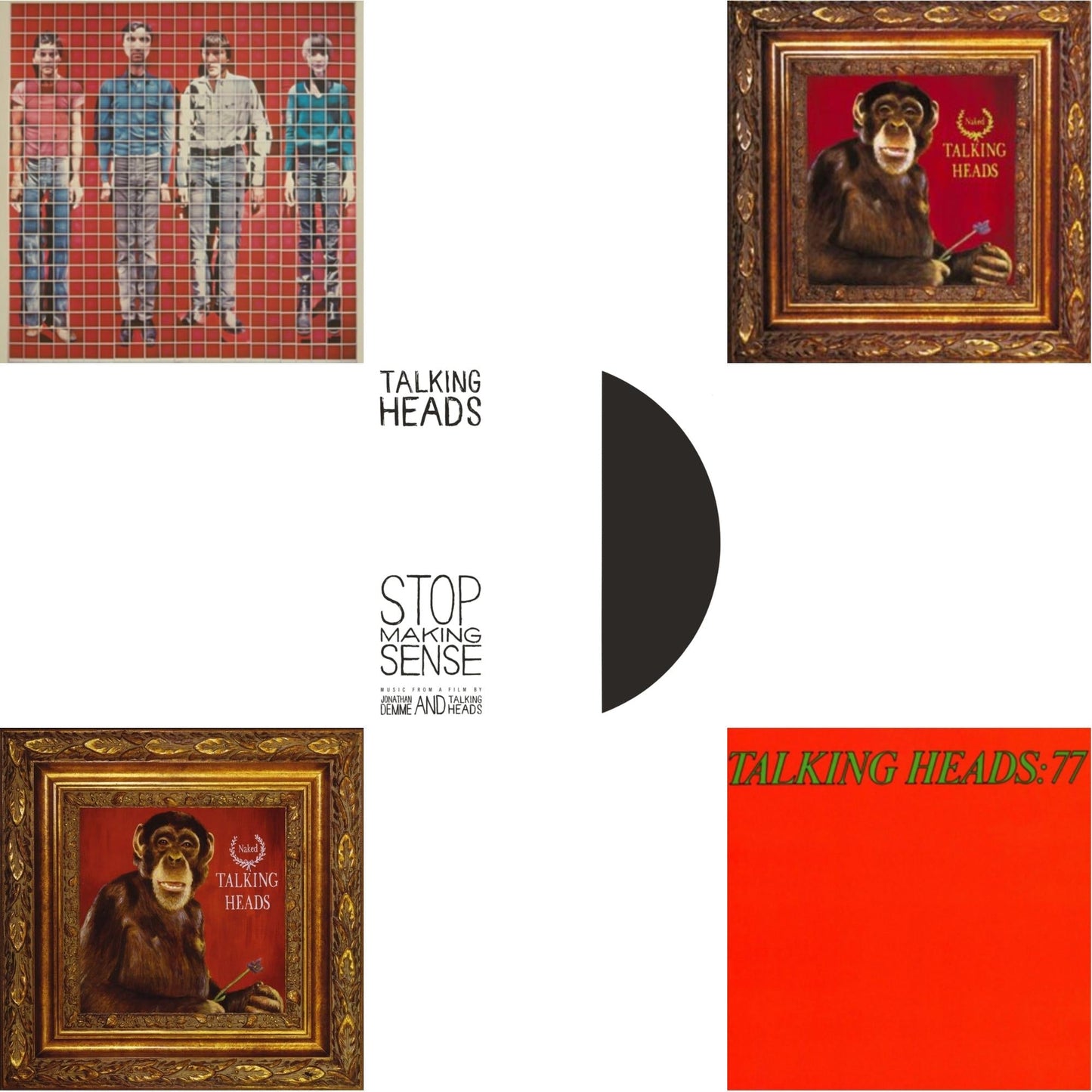 Talking Heads - More Songs About Buildings & Food & Talking Heads: 77 & Stop Making Sense (Deluxe/2LP) & Naked & Naked (Opaque Purple LP Vinyl) (Rocktober)