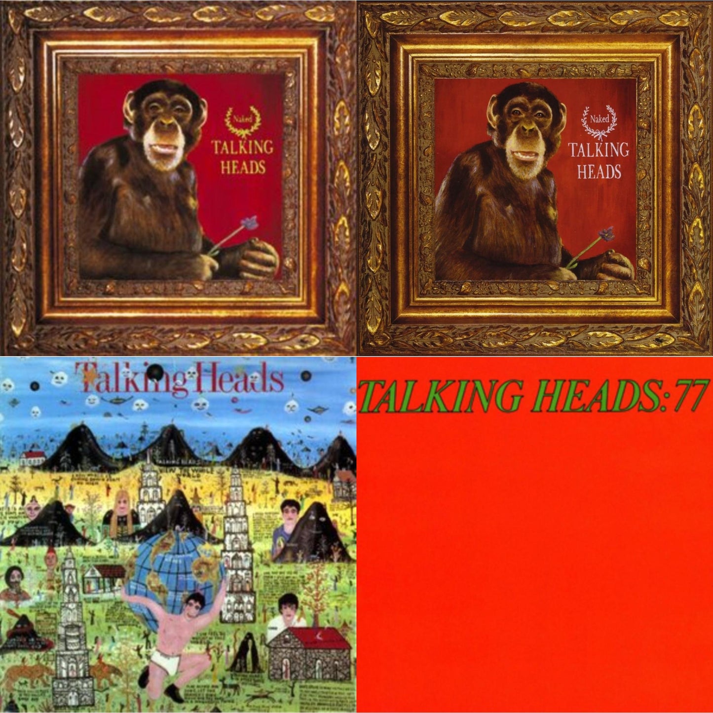 Talking Heads - Talking Heads: 77 & Little Creatures & Naked & Naked (Opaque Purple LP Vinyl) (Rocktober)
