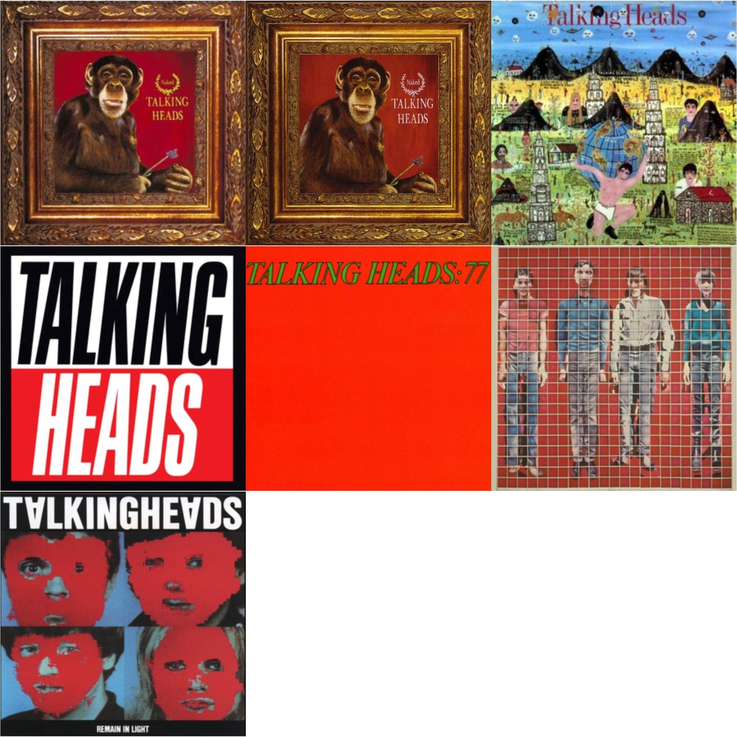Talking Heads - Remain In Light & More Songs About Buildings & Food & Talking Heads: 77 & Little Creatures & Naked & Naked (Opaque Purple LP Vinyl) (Rocktober) & True Stories