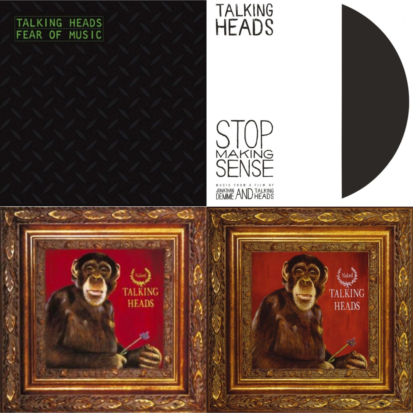 Talking Heads - Fear Of Music & Stop Making Sense (Deluxe/2LP) & Naked & Naked (Opaque Purple LP Vinyl) (Rocktober)