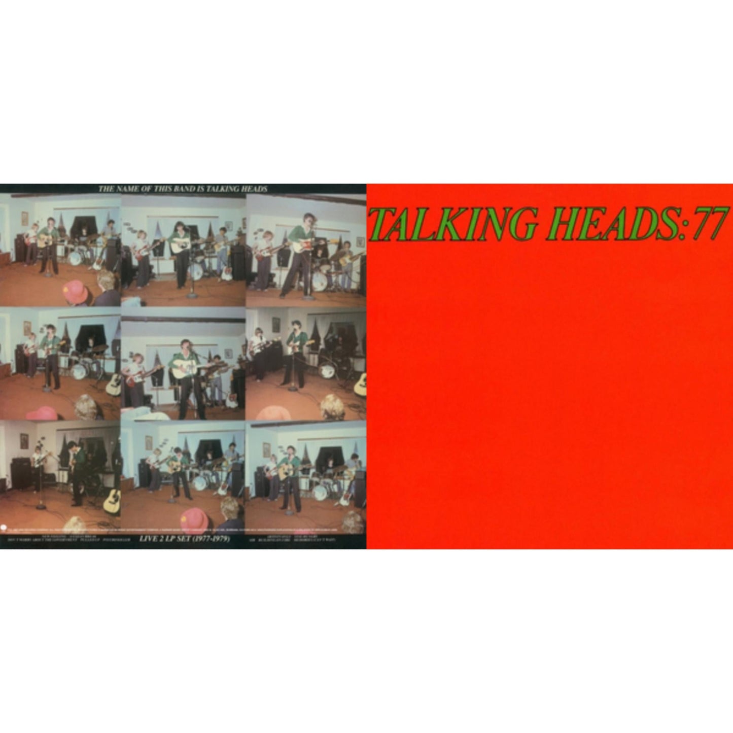 Talking Heads - Name Of This Band Is Talking Heads & Talking Heads: 77 - LP Vinyl Bundle