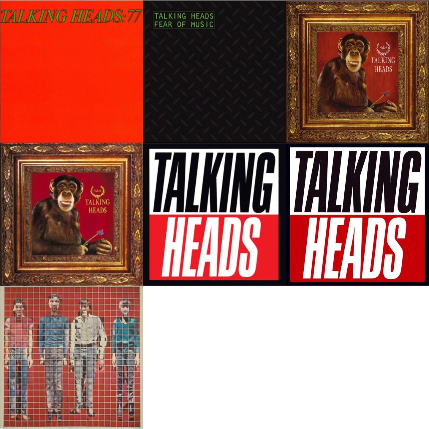 Talking Heads - More Songs About Buildings & Food & Fear Of Music & Talking Heads: 77 & Naked & Naked (Opaque Purple LP Vinyl) (Rocktober) & True Stories & True Stories (Translucent Red LP Vinyl) (Rocktober)
