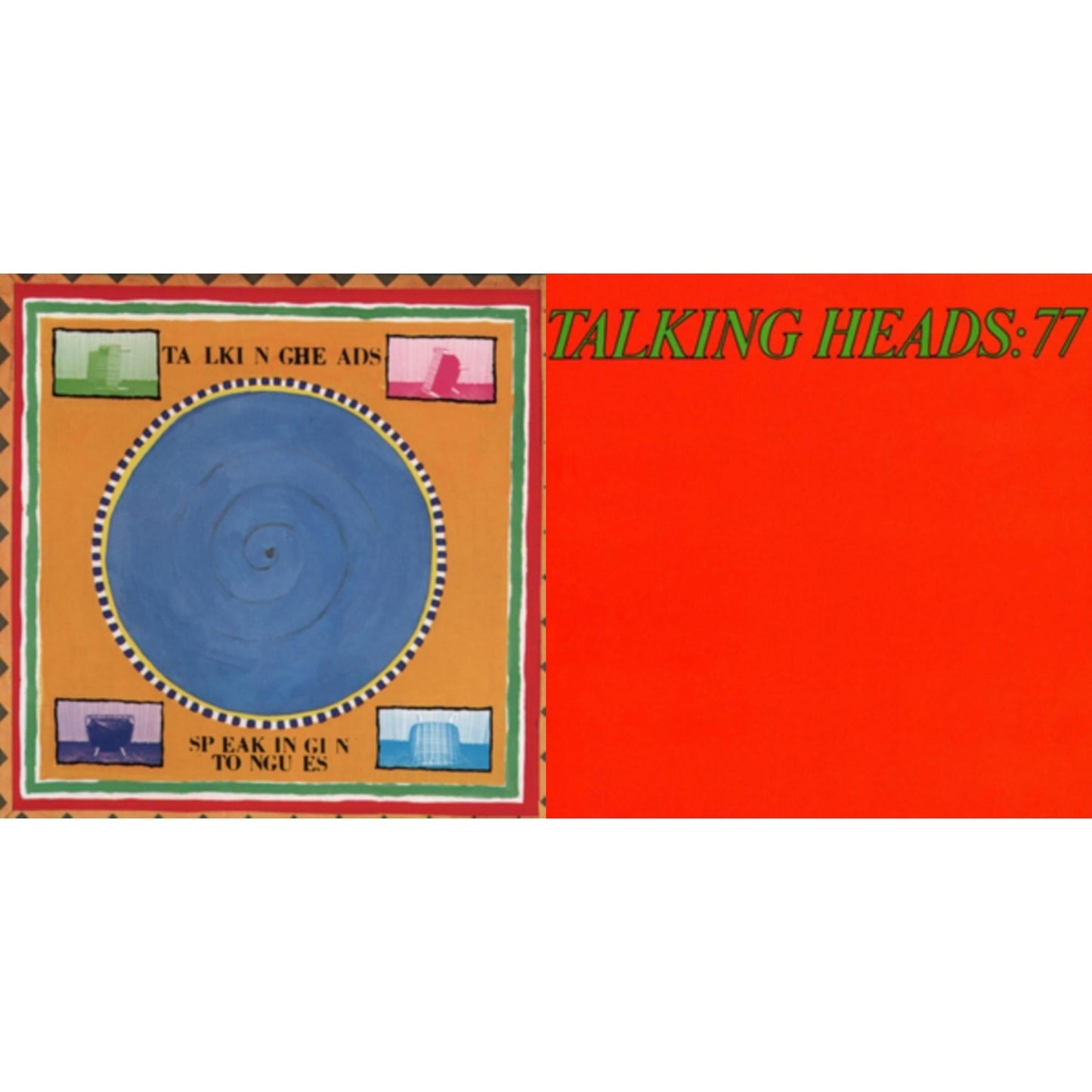 Talking Heads - Speaking In Tongues & Talking Heads: 77 - LP Vinyl Bundle