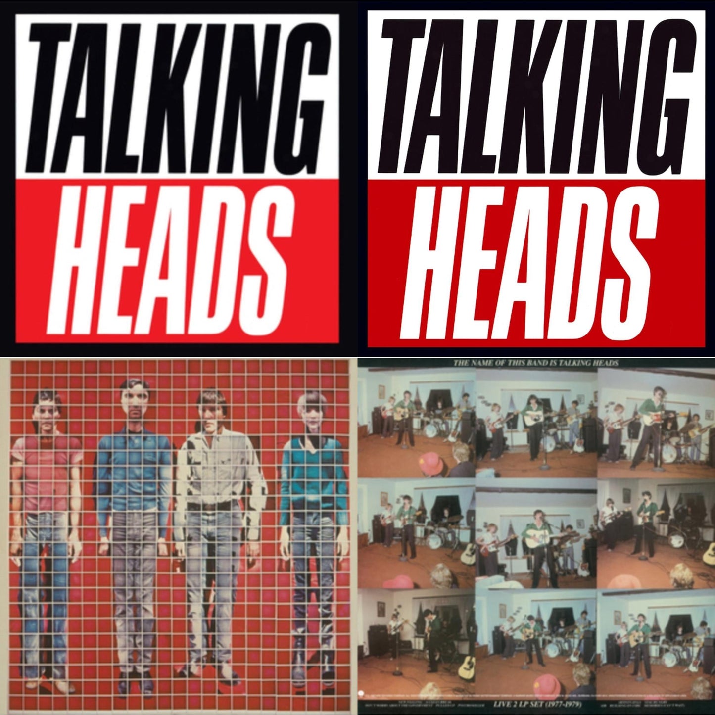 Talking Heads - Name Of This Band Is Talking Heads & More Songs About Buildings & Food & True Stories & True Stories (Translucent Red LP Vinyl) (Rocktober)