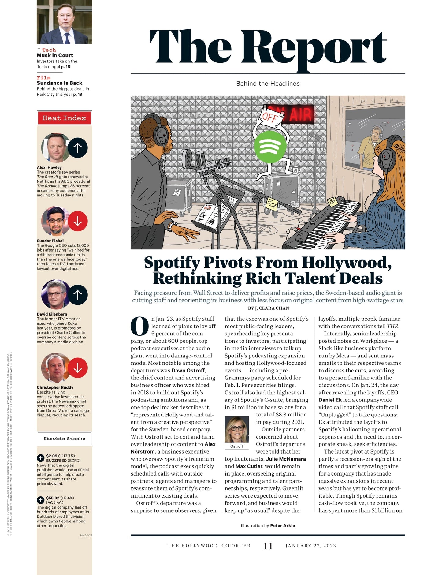 The Hollywood Reporter - 23.01.27 Edition: Jane Fonda On Three New Movies, Being An Activist At 85, Quitting Alpha Males & Embracing Inner Strength, History Catches Up With Joey McFarland & More!