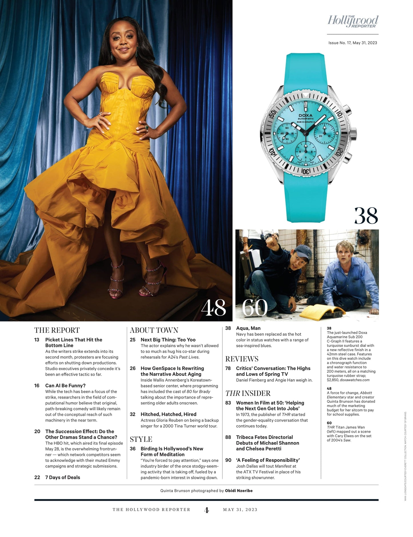 The Hollywood Reporter - 23.05.31 Edition: Raising Our Voices With Taika Waititi, Eva Longoria & Niecy Nash-Betts, The Top 50 Forces For Change, Comedy Roundtable With Jason Segel, Mo Amer & More!