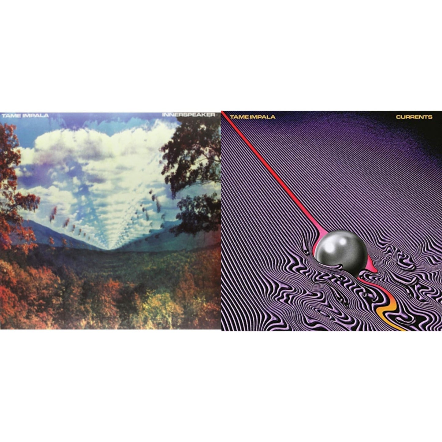Tame Impala - Currents & Innerspeaker - LP Vinyl Bundle