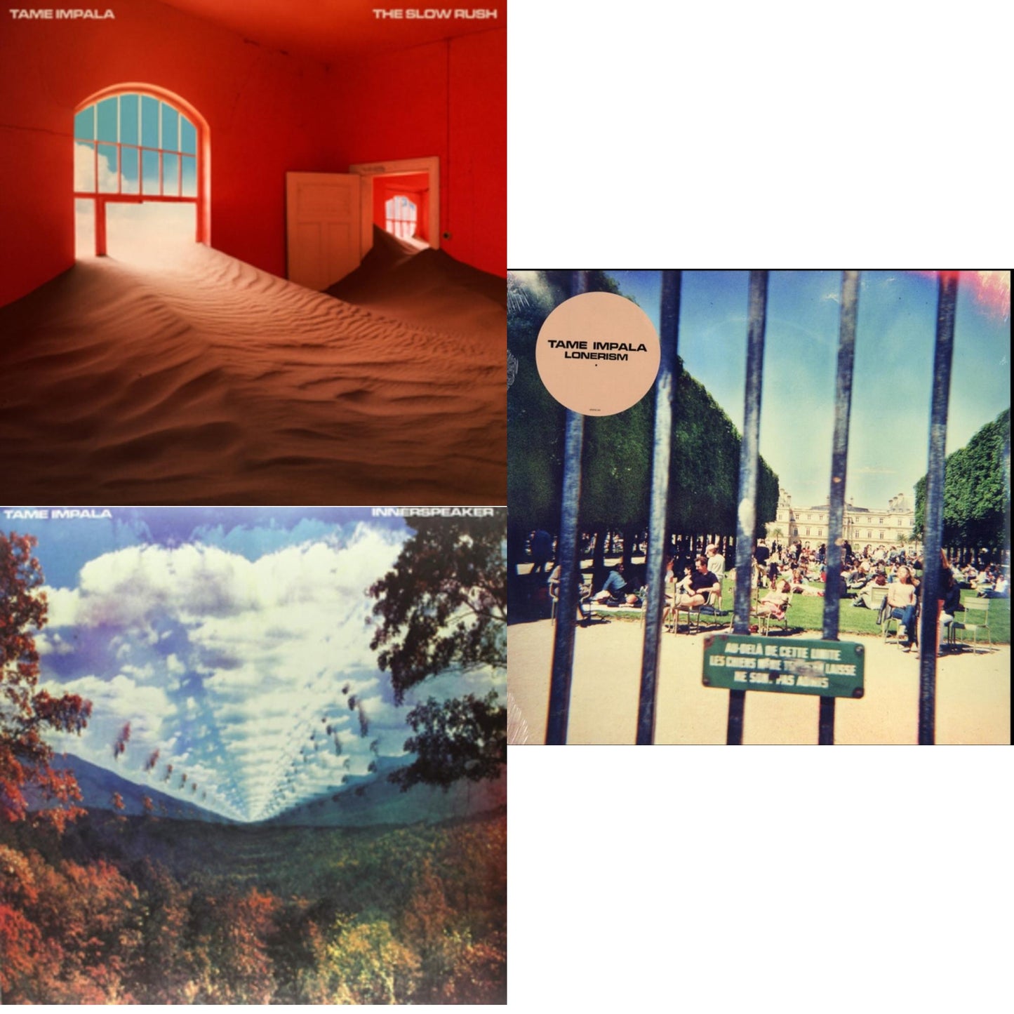 Tame Impala - Lonerism & Slow Rush (2LP) & Innerspeaker