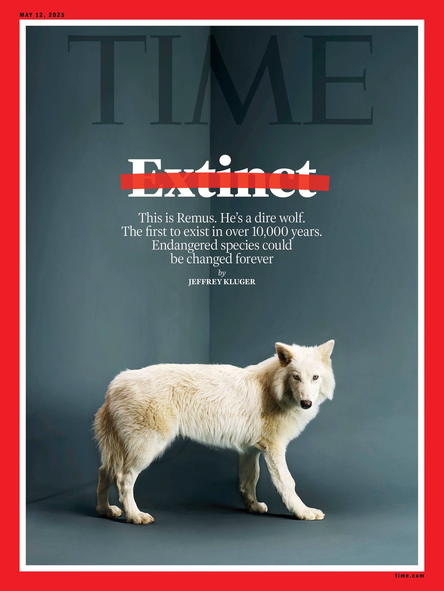 TIME Magazine - 05.12.25 Edition: WOLF Extinct no more