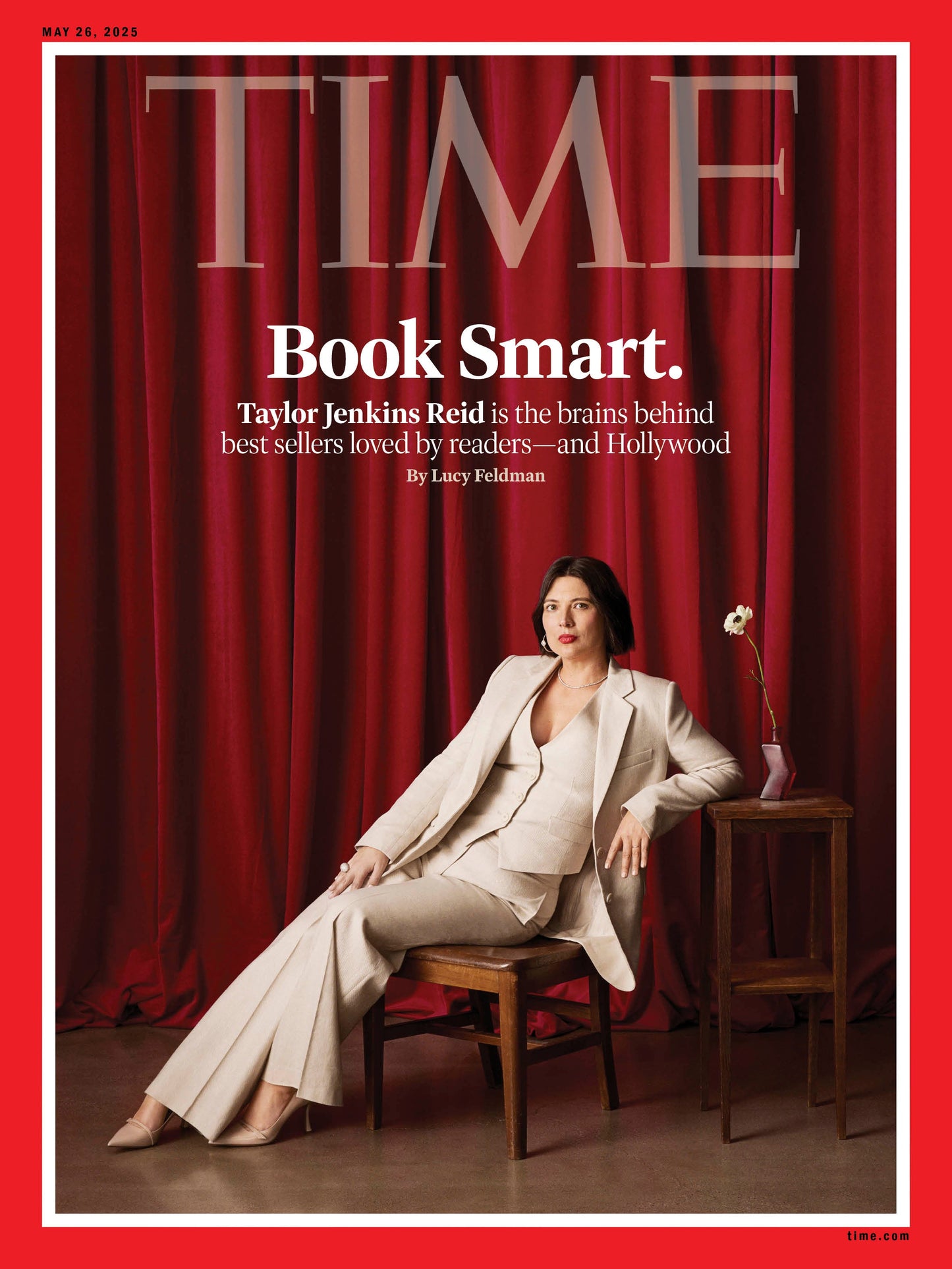TIME Magazine - 05.26.25 Edition: Book Smart Taylor Jenkins Reid, The Brains Behind Best Sellers Loved By Readers & Hollywood