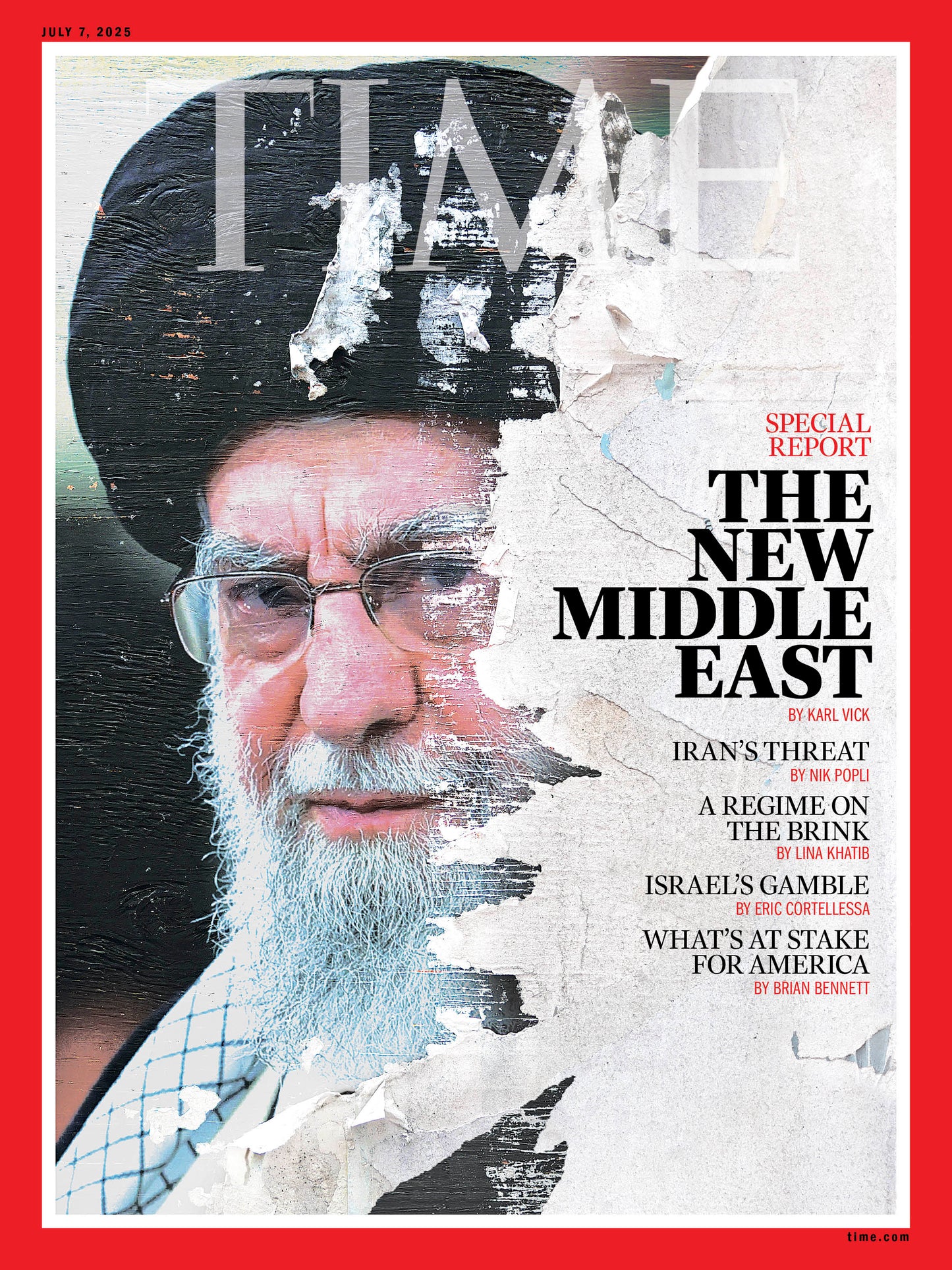 TIME Magazine - 07.07.25 Edition: The New Middle East: Power Shifts, Rising Threats, and Global Stakes