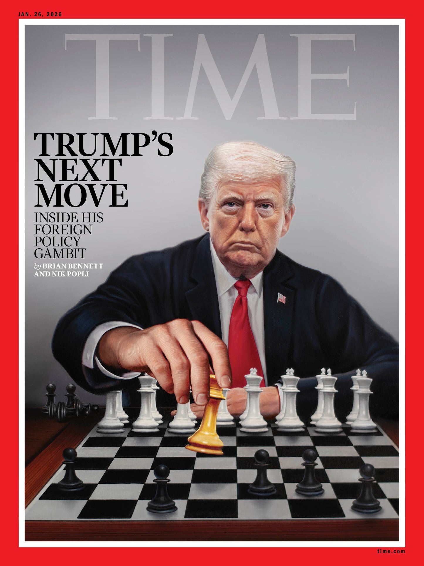 TIME Magazine - 01.26.26 Edition: Trump's Next Move - Inside His Foreign Policy Gambit