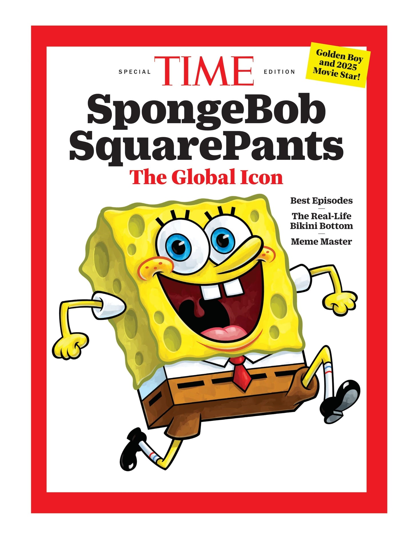 TIME Special Edition - SpongeBob SquarePants: The Global Icon, Best Episodes, The Real-Life Bikini-Bottom & More!