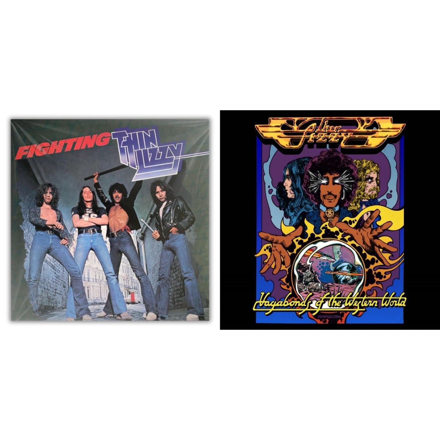 Thin Lizzy - Fighting & Vagabonds Of The Western World (Deluxe) (2LP/Purple Vinyl)