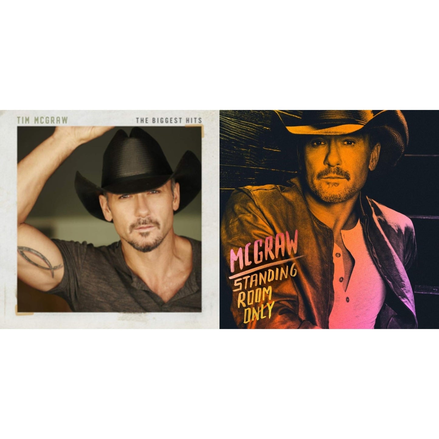 Tim Mcgraw - Biggest Hits & Standing Room Only [Clear Vinyl/2LP)