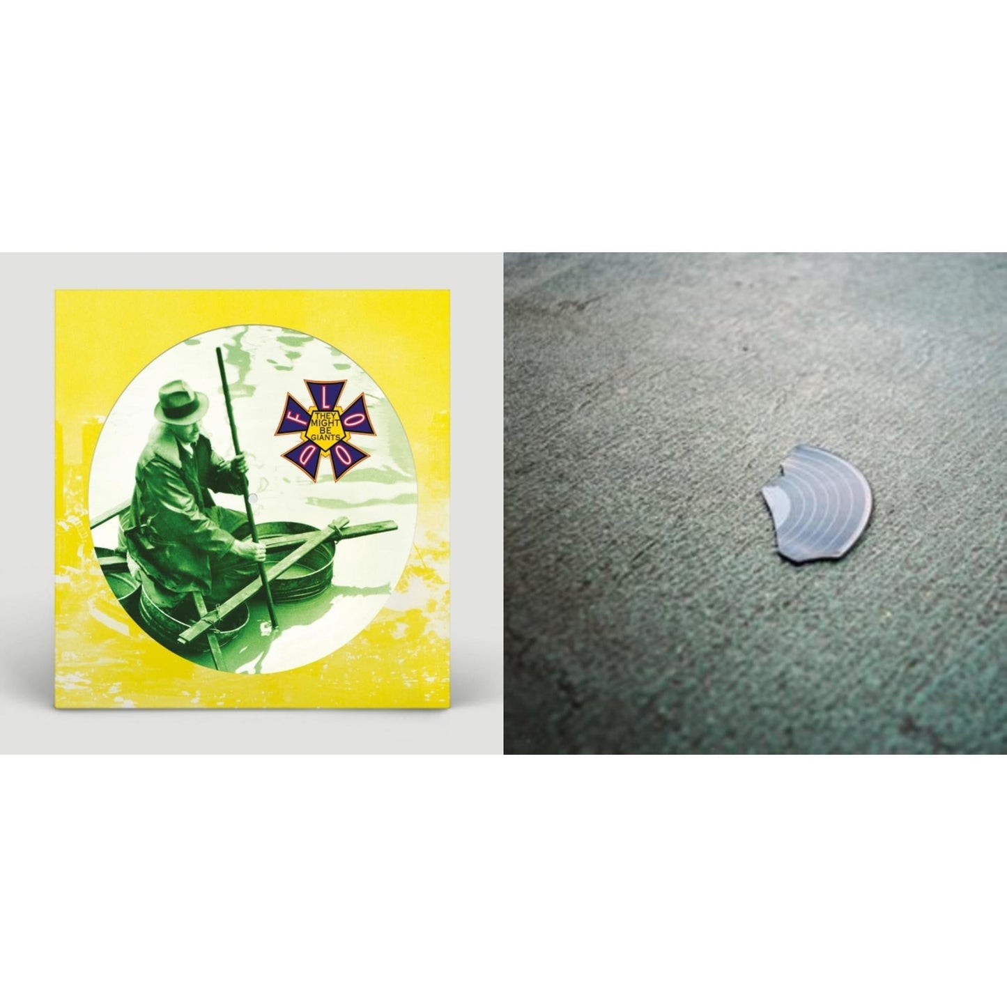 They Might Be Giants - Flood (Picture Disc) & Book - LP Vinyl Bundle
