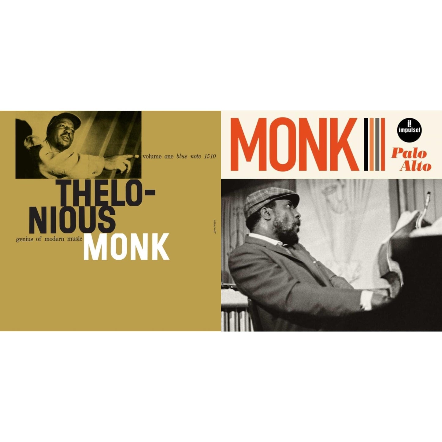Thelonious Monk - Genius Of Modern Music (Blue Note Classic LP Vinyl Series) & Palo Alto