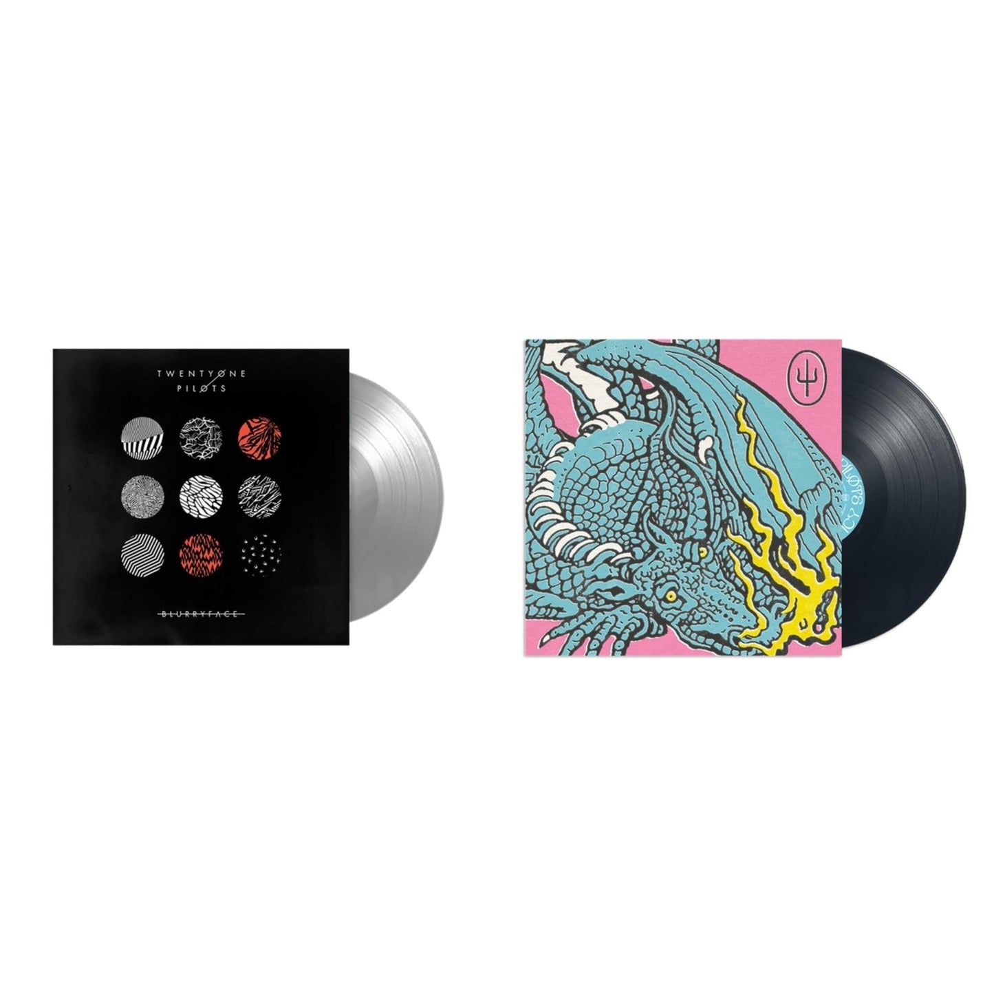 Twenty One Pilots - Scaled & Icy & Blurryface (Silver LP Vinyl Fbr Anniversary)