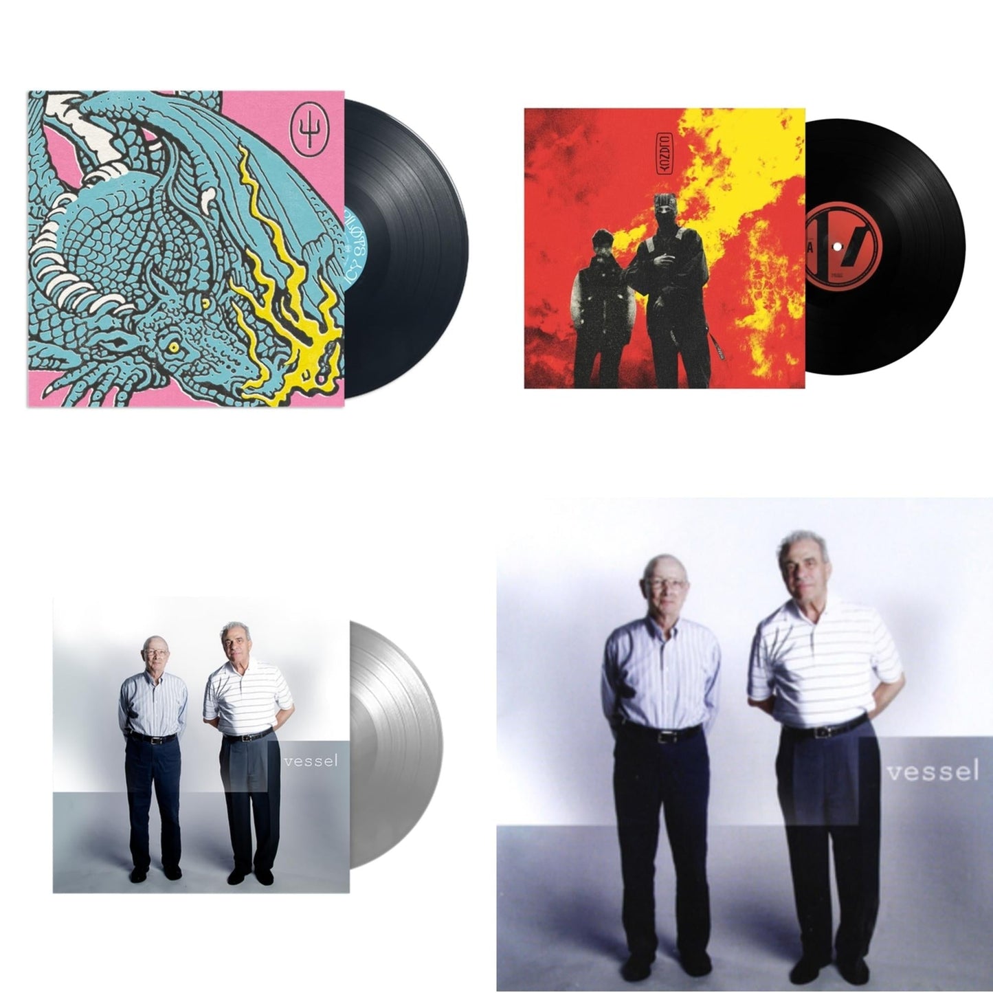 Twenty One Pilots - Clancy & Scaled & Icy & Vessel (Fbr 25Th Anniversary/Silver LP Vinyl) & Vessel