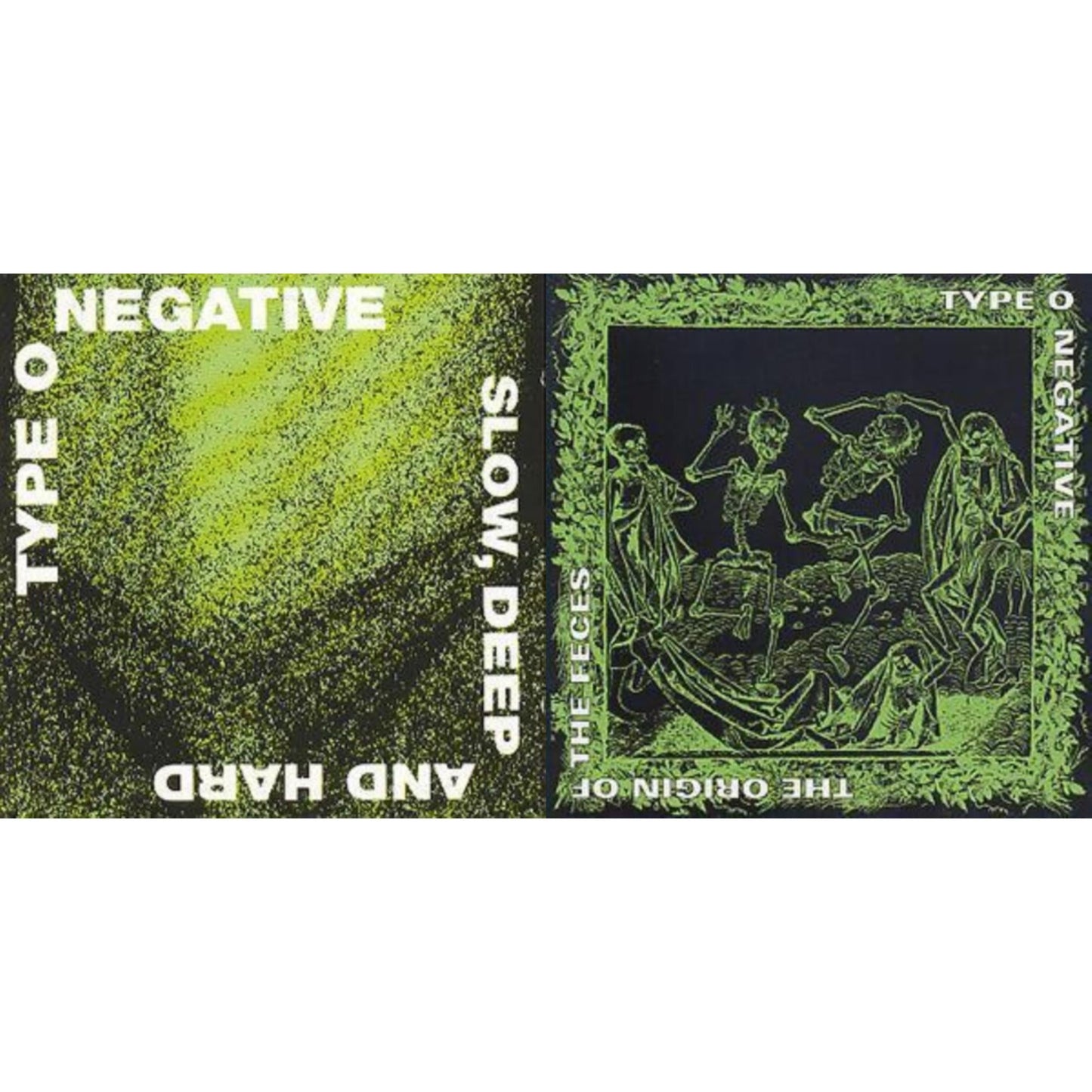 Type O Negative - Origin Of The Feces & Slow Deep & Hard - CD Bundle