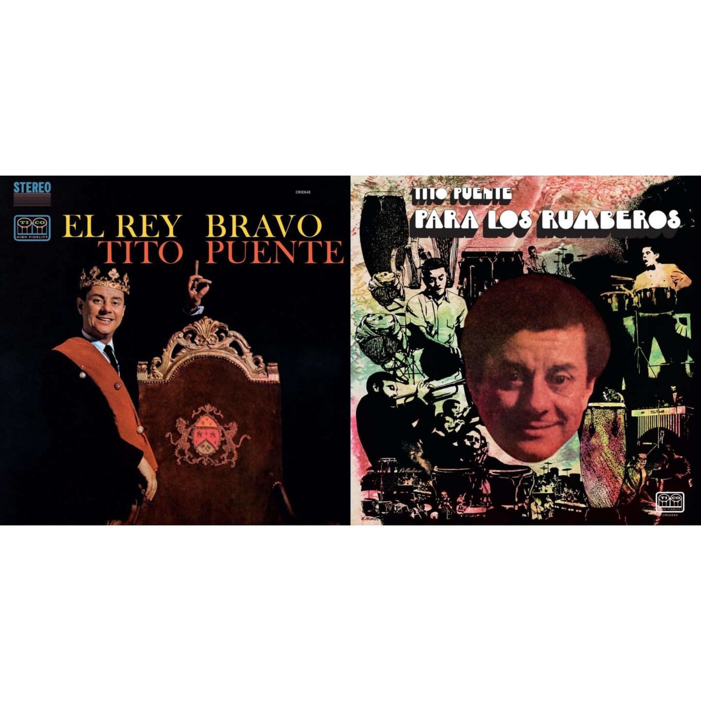 Tito Puente - El Rey Bravo & Para Los Rumberos (Green Guava LP Vinyl)