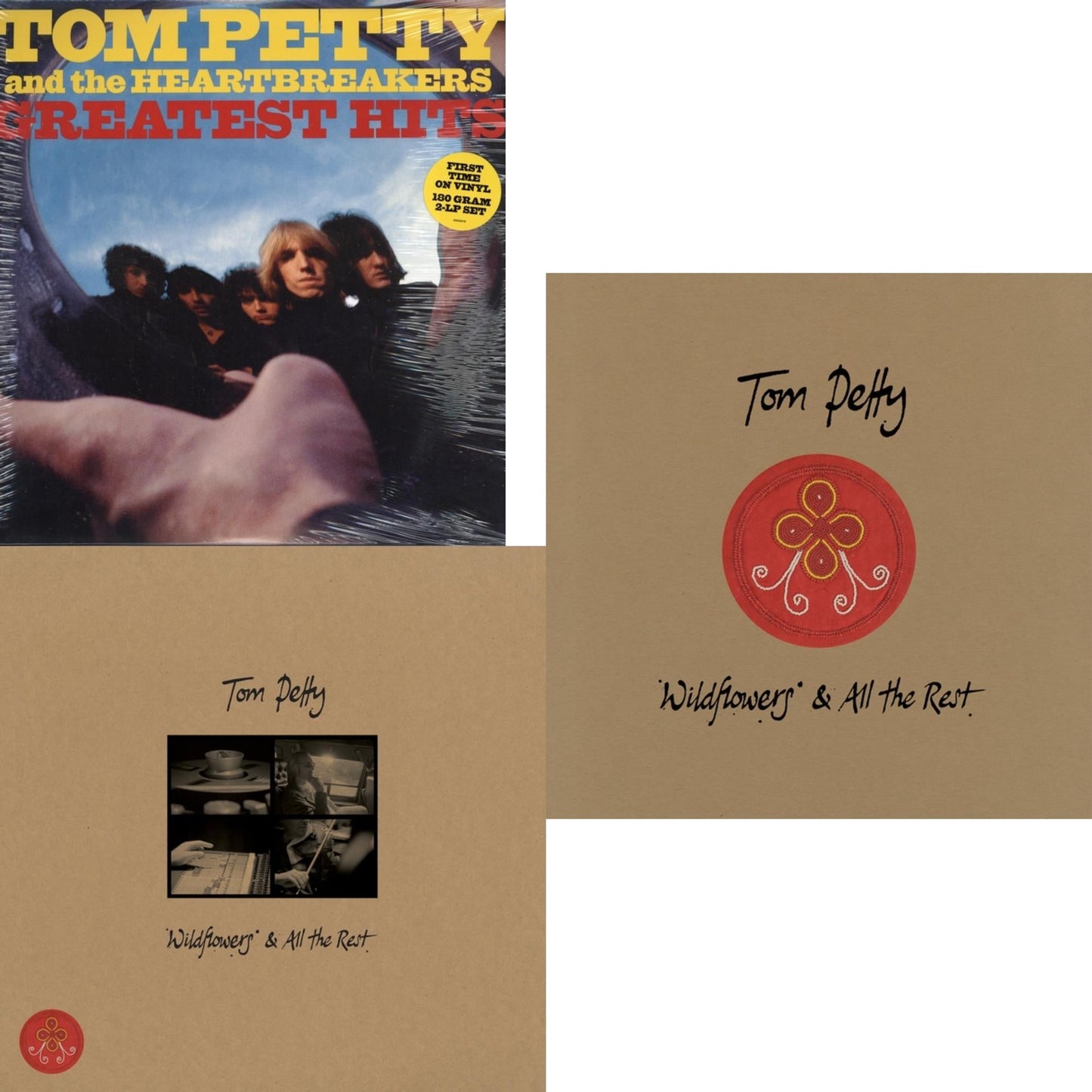Tom Petty - Wildflowers & All The Rest (Deluxe Edition/7LP) & Wildflowers & All The Rest (3LP) & Greatest Hits (2LP)