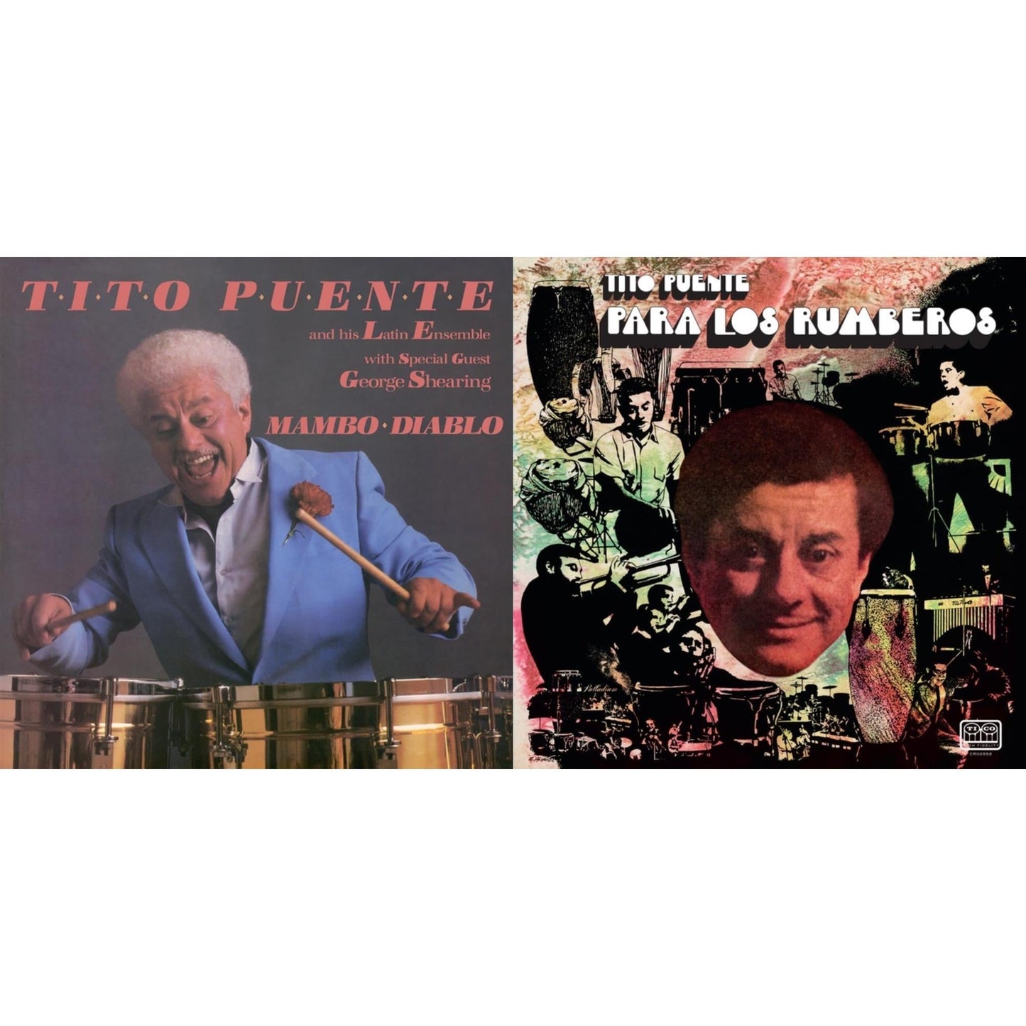 Tito Puente - Mambo Diablo & Para Los Rumberos (Green Guava LP Vinyl)