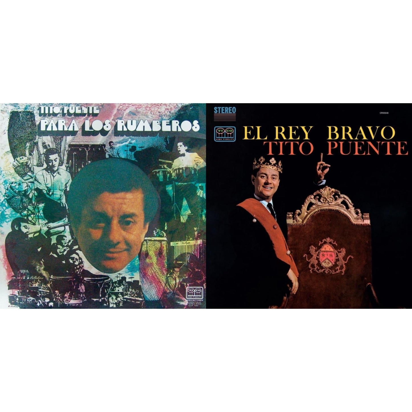 Tito Puente - Para Los Rumberos & El Rey Bravo - LP Vinyl Bundle