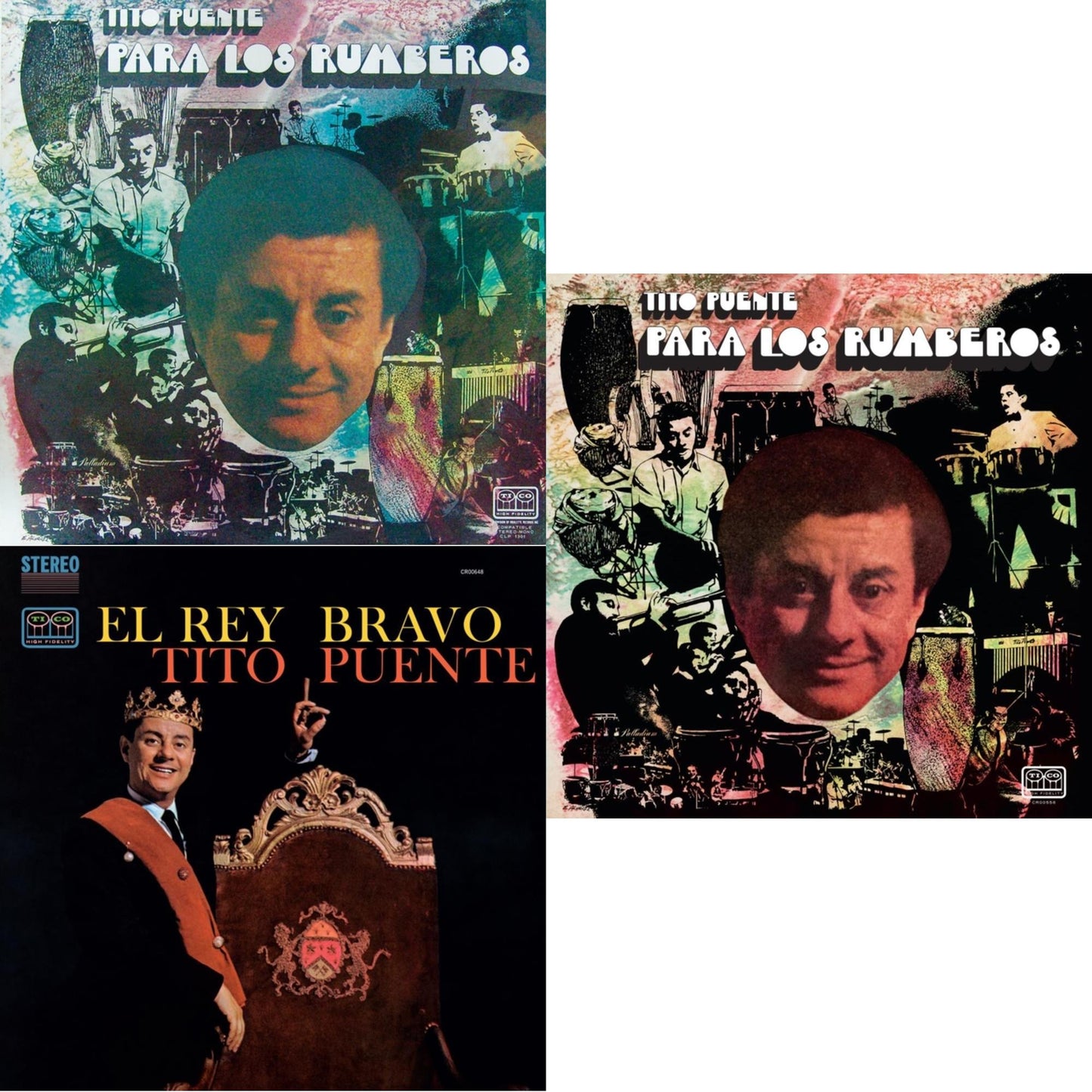 Tito Puente - Para Los Rumberos & El Rey Bravo & Para Los Rumberos (Green Guava LP Vinyl)