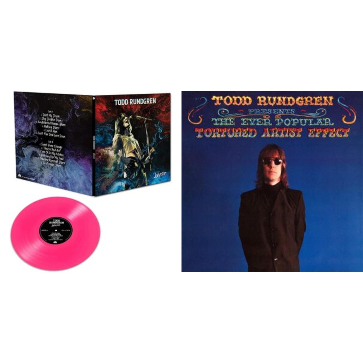 Todd Rundgren - Johnson (Pink LP Vinyl) & Ever Popular Tortured Artist Effect (180G/Limited Edition/Gatefold Cover)