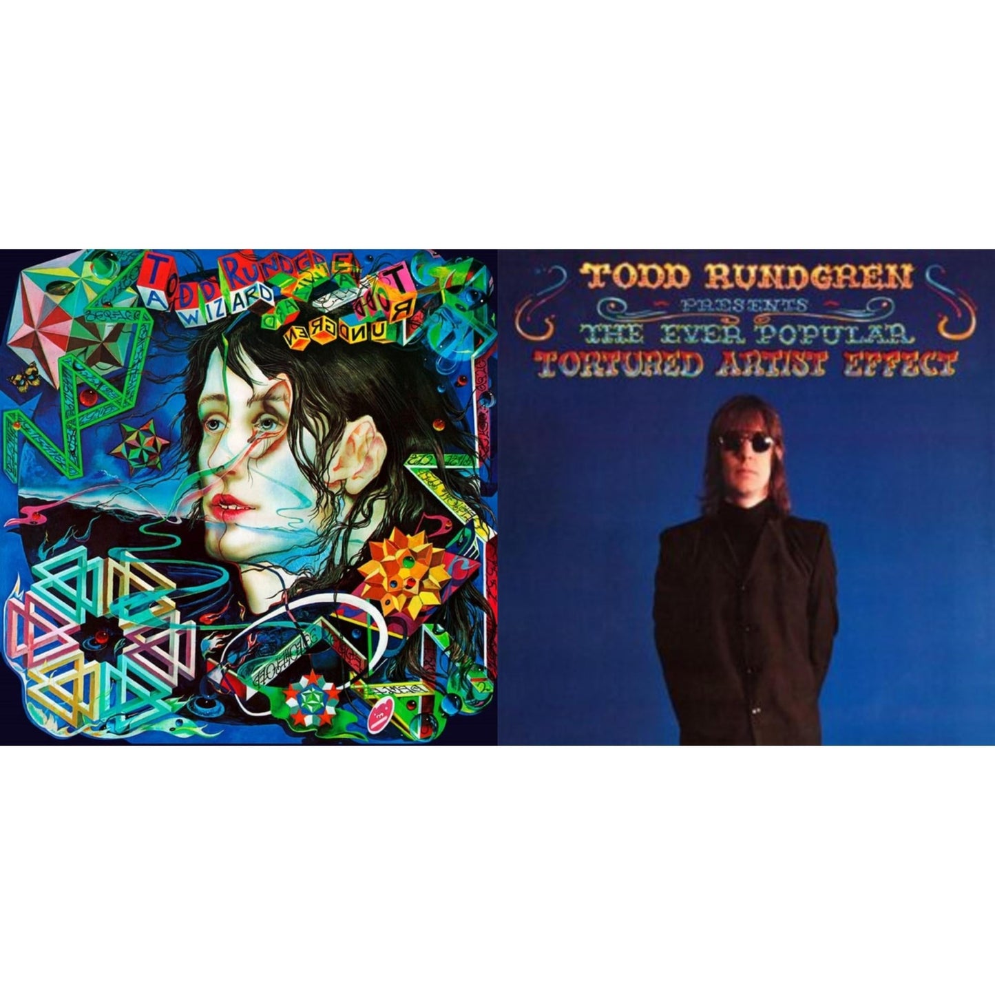 Todd Rundgren - Wizard A True Star (Turquoise Blue Vinyl/Limited/2LP/Tour Edition/Gatefold Cover/180G) & Ever Popular Tortured Artist Effect (180G/Limited Edition/Gatefold Cover)