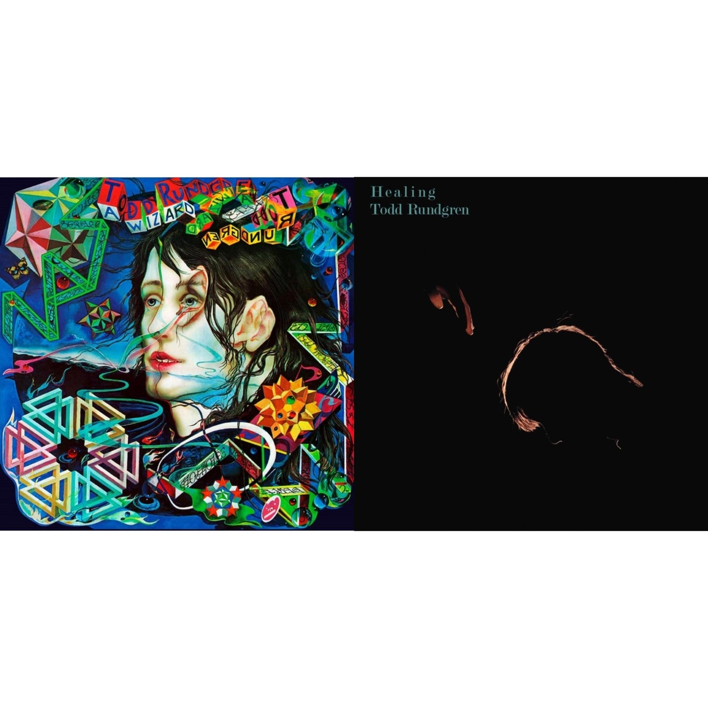 Todd Rundgren - Wizard A True Star (Transparent Magenta Vinyl/Limited/2LP/Tour Edition/Gatefold Cover/180G) & Healing (Clear LP Vinyl/Translucent Blue 7Inch)