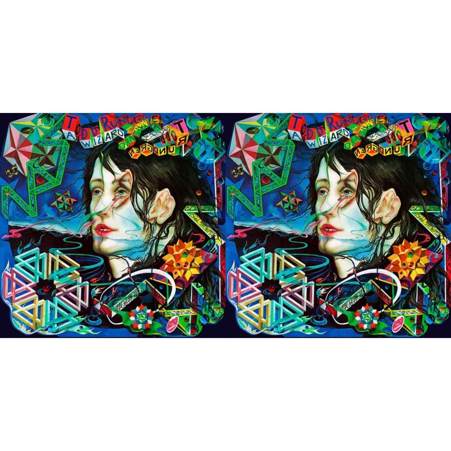 Todd Rundgren - Wizard A True Star (Transparent Magenta Vinyl/Limited/2LP/Tour Edition/Gatefold Cover/180G) & Wizard A True Star (Turquoise Blue Vinyl/Limited/2LP/Tour Edition/Gatefold Cover/180G)