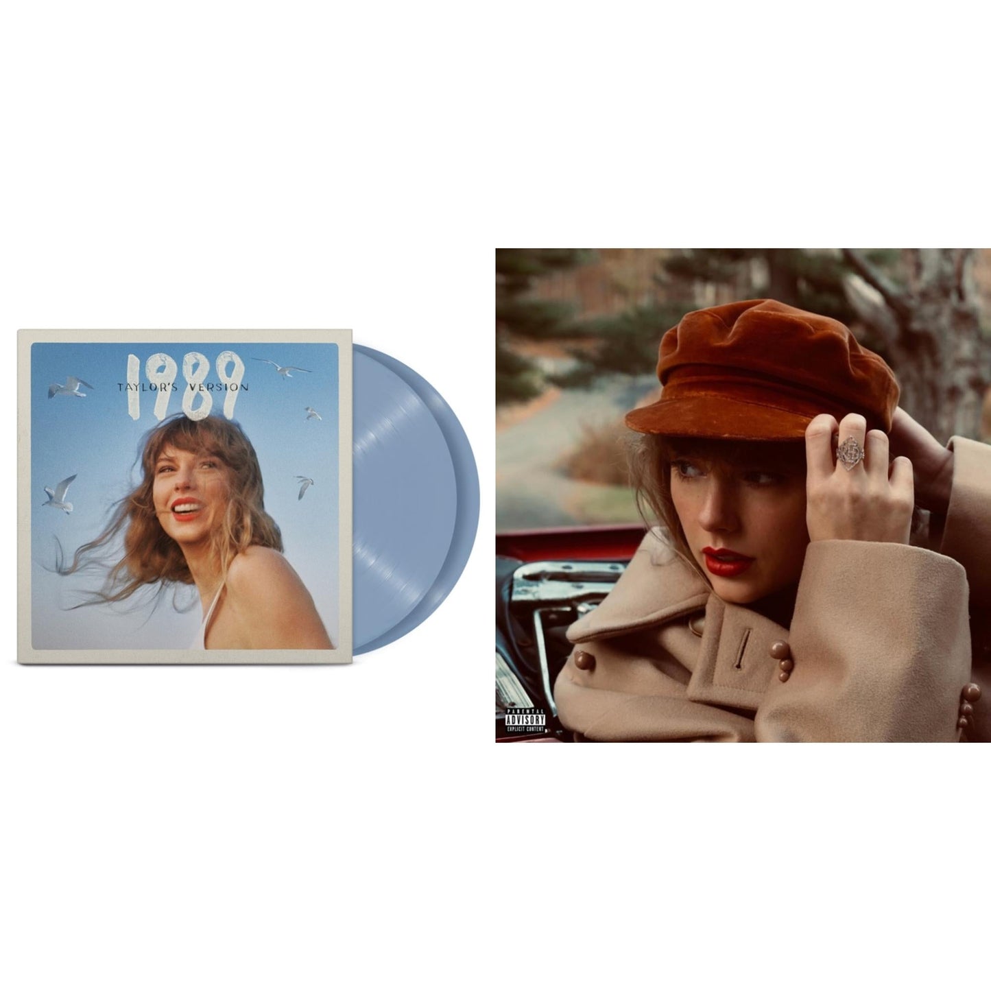 Taylor Swift - 1989 (Taylor's Version) (2LP/Crystal Skies Blue Vinyl) & Red (Taylor's Version) (4LP)