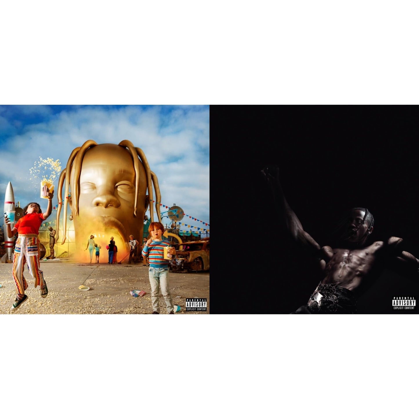 Travis Scott - Astroworld (X) (2 LP/150G/Dl Insert) & Utopia (X) (2LP/140G)