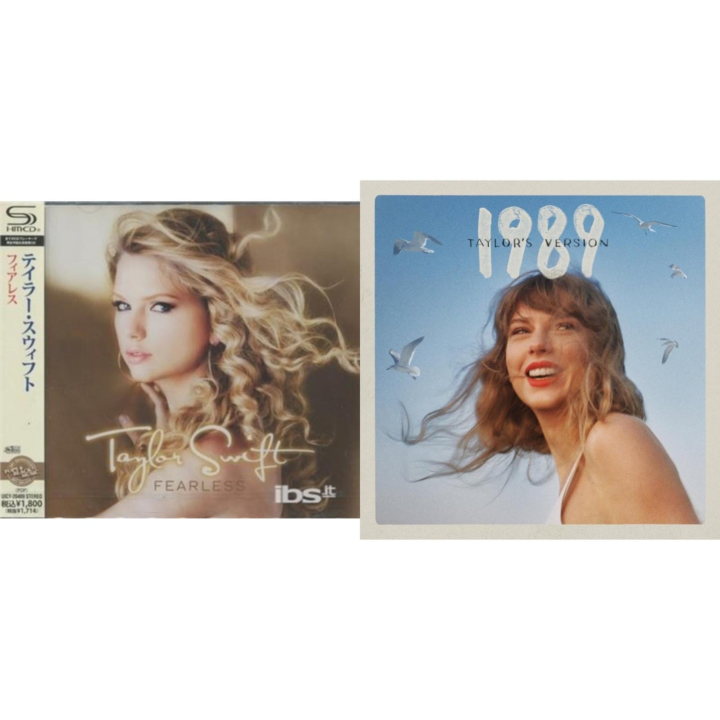 Taylor Swift - Fearless & 1989 (Taylor's Version) - CD Bundle